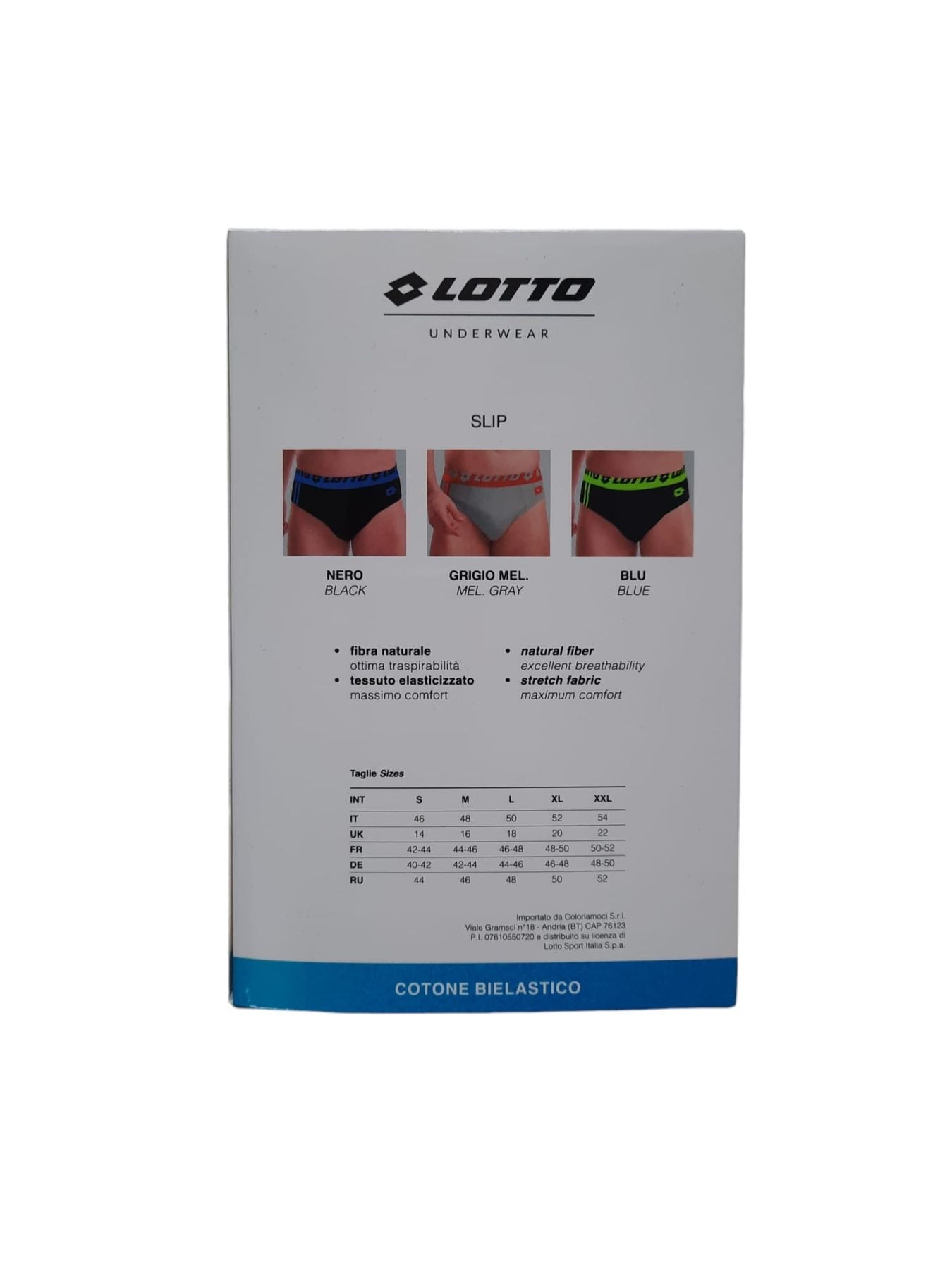 Slip Uomo Lotto LS1333 4/M