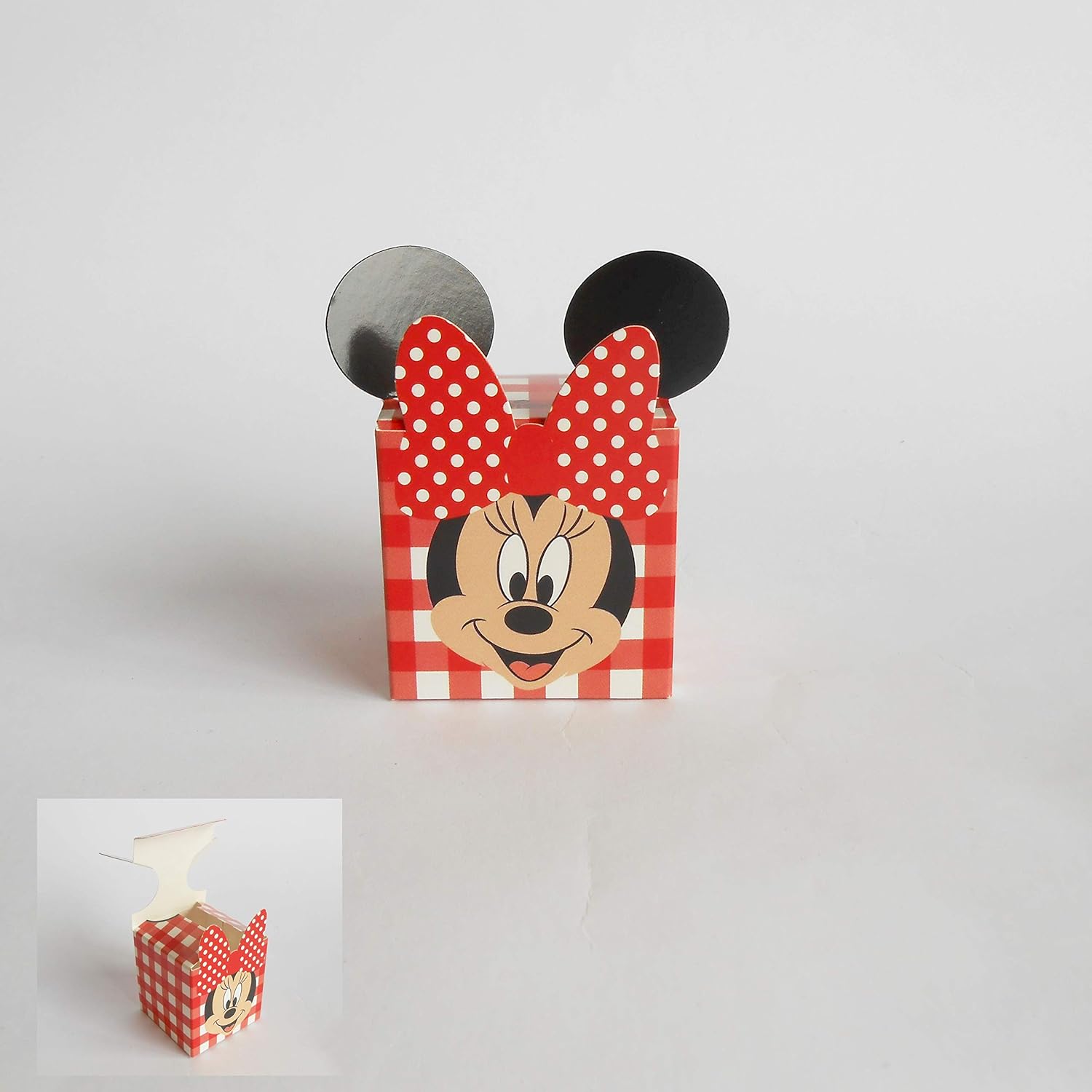 Cubo Disney Minnie Rosso  Carta