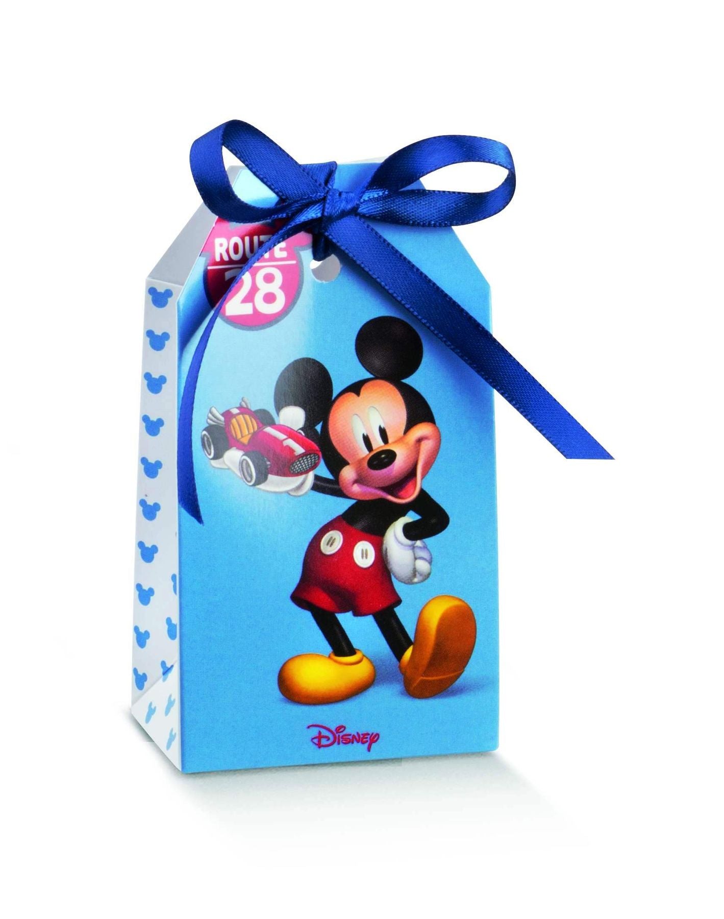 Scatolina Nascita Bimbo Busta Disney Topolino Mickey Blu