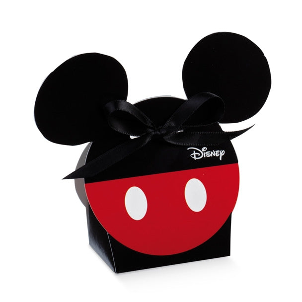 Scatolina Nascita Bimbo Disney Topolino Mickey Rosso e Nero