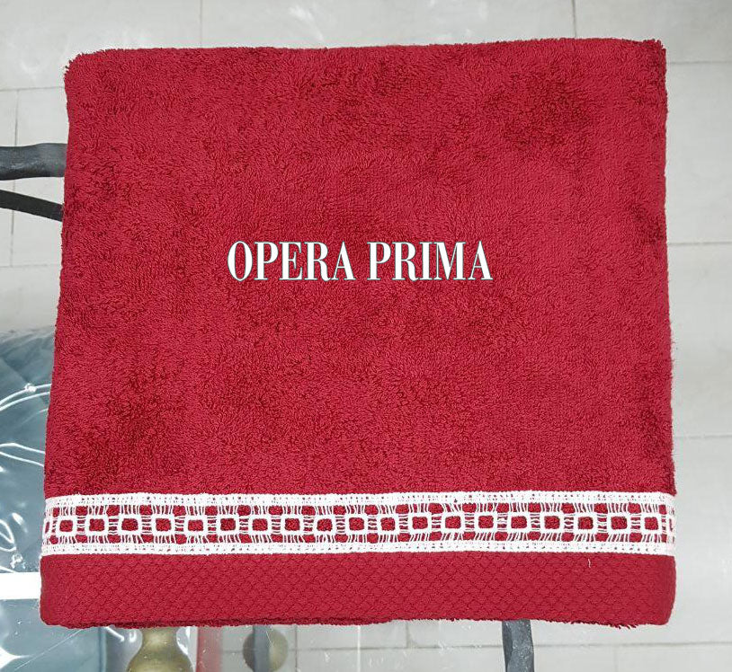 Set Asciugamani Opera Prima Marte  Spugna di Cotone